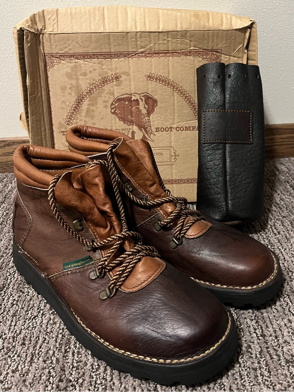 Countrymen Boot Co. Leather Boots Handmade Africa Sz 9.5